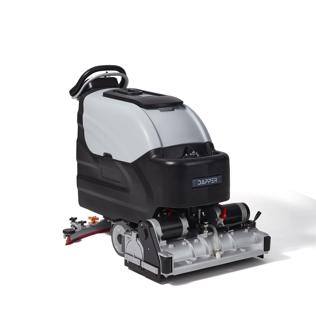Self Propelled Sweep & Scrub Floor Cleaning Machine 25" Brush 35" Squeegee