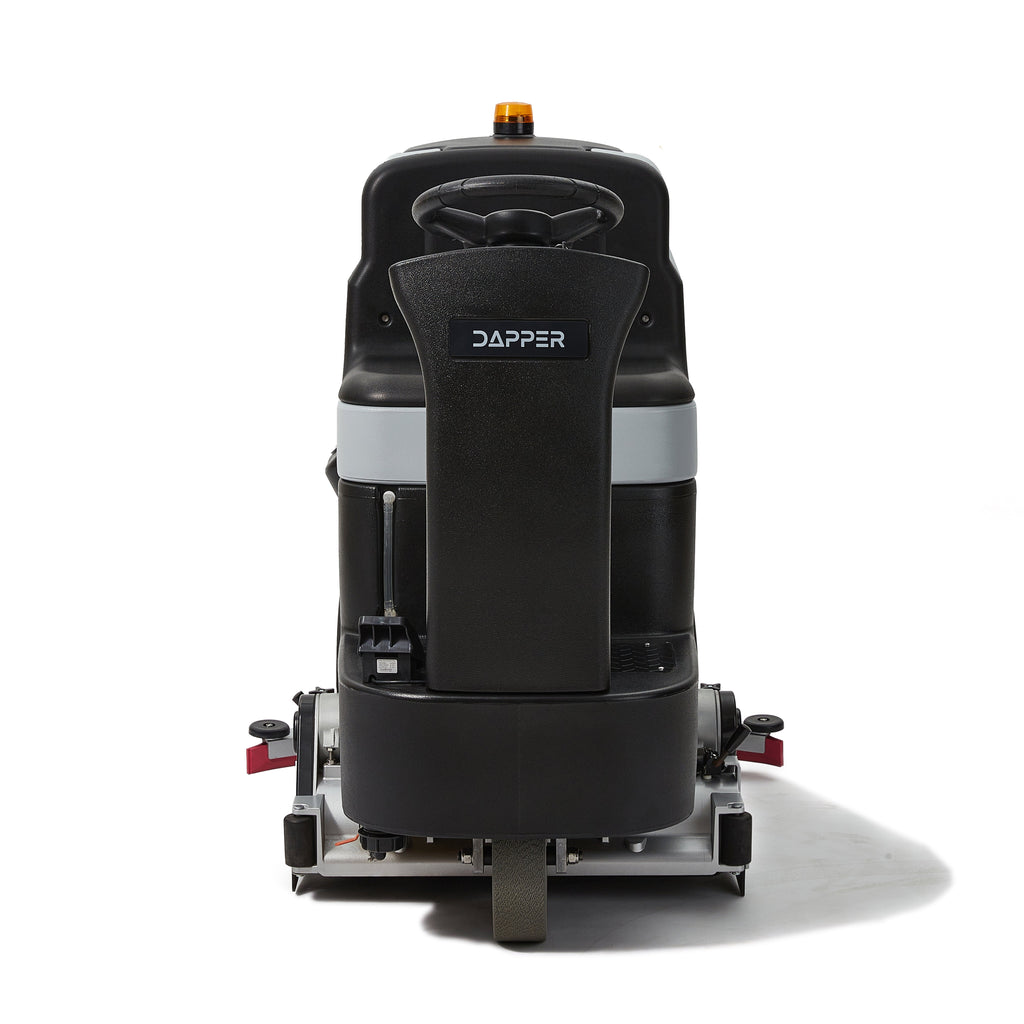 Ride on Sweep & Scrub Floor Cleaning Machine 25.5 in. Cleaning Path, 39.5 in. Squeegee