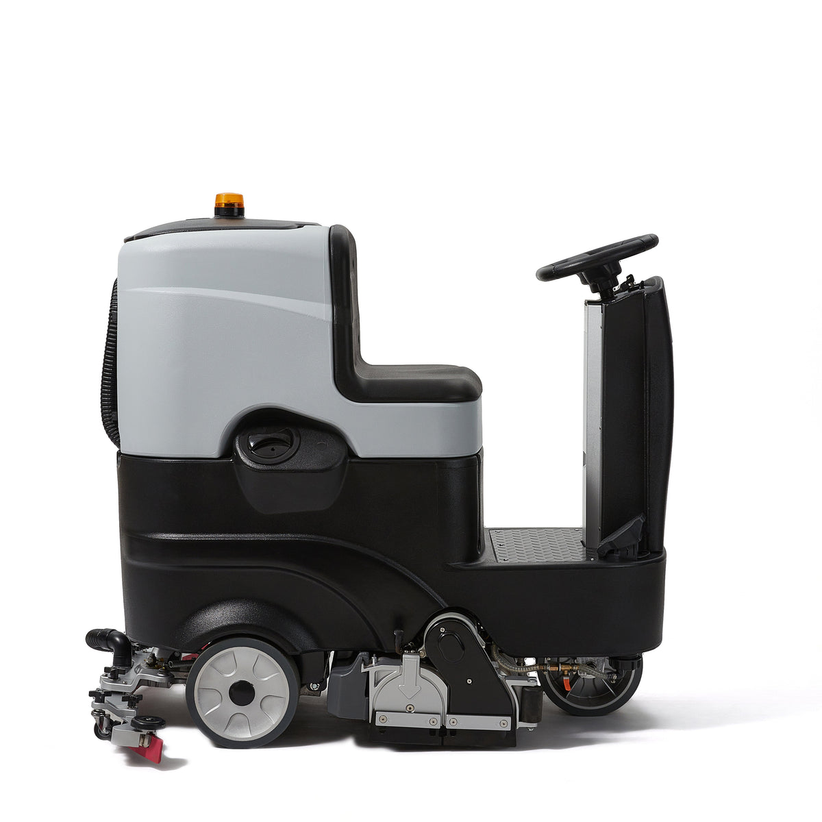 Ride on Sweep & Scrub Floor Cleaning Machine 25.5 in. Cleaning Path, 39.5 in. Squeegee