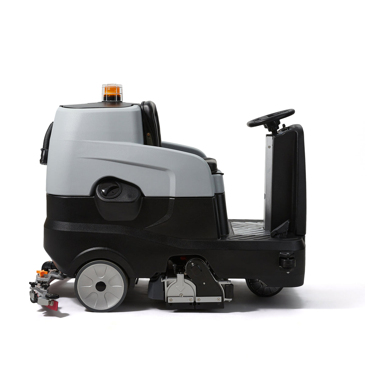 Ride on Sweep & Scrub Floor Cleaning Machine 31.5 in. Cleaning Path, 47 in. Squeegee
