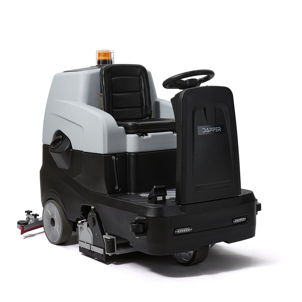 Ride on Sweep & Scrub Floor Cleaning Machine 31.5 in. Cleaning Path, 47 in. Squeegee