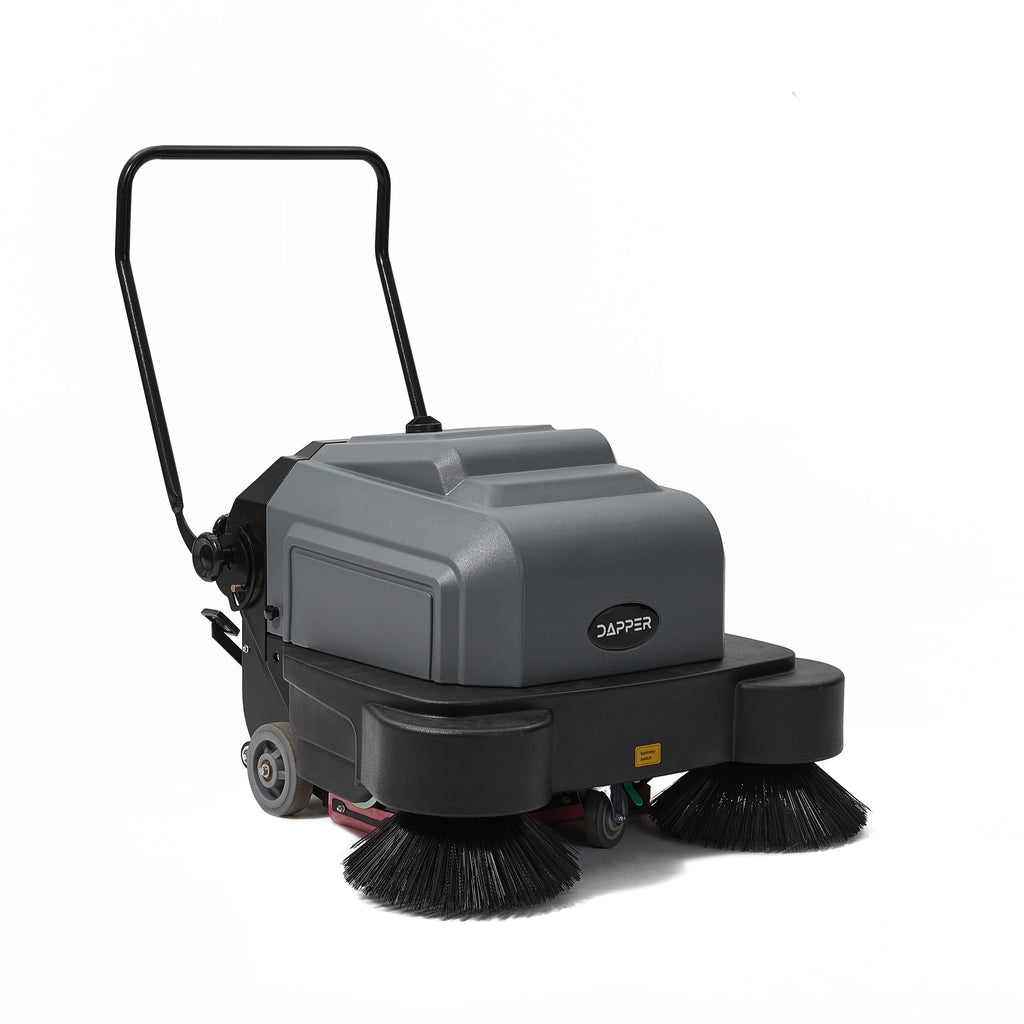 Battery Powered Floor Sweeper - 9 Gallon Capacity - 40" Sweeping Width