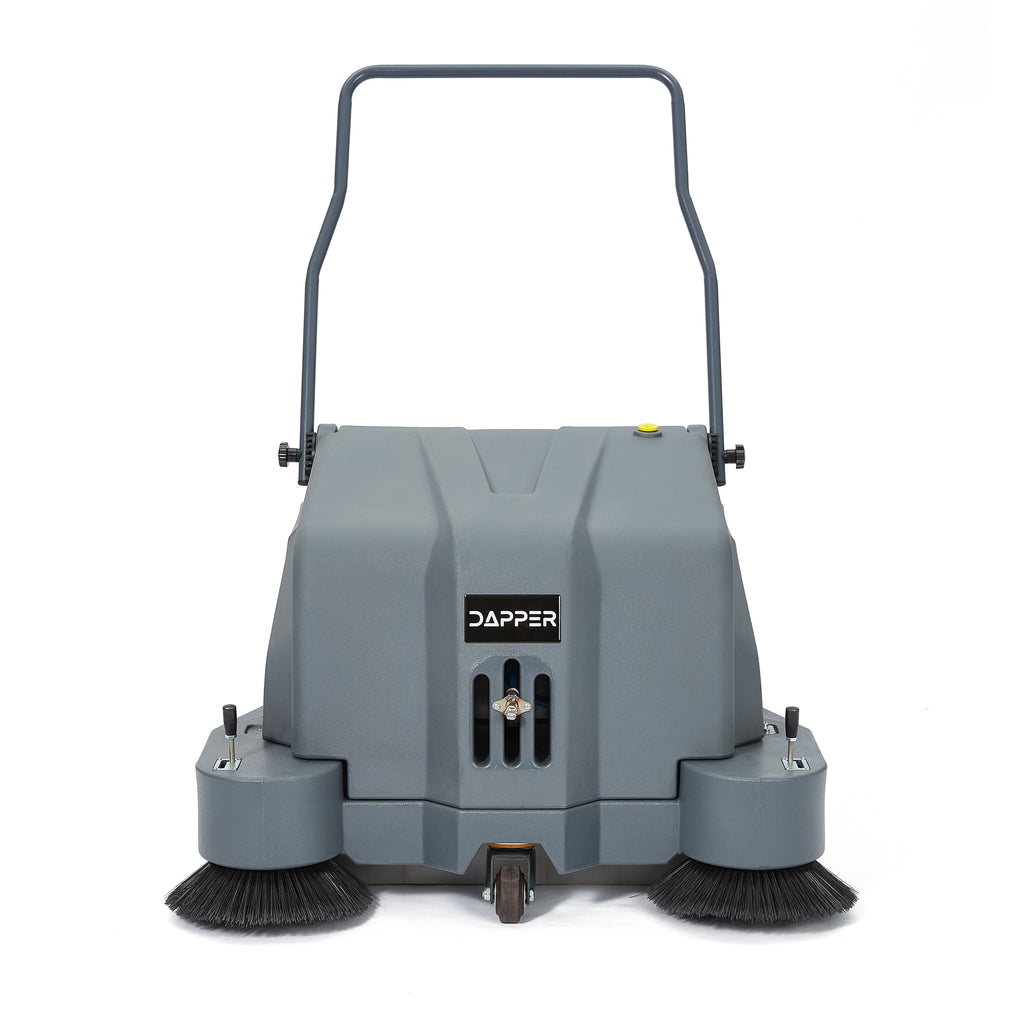 Battery Powered Floor Sweeper - 12 Gallon Capacity - 40" Sweeping Width