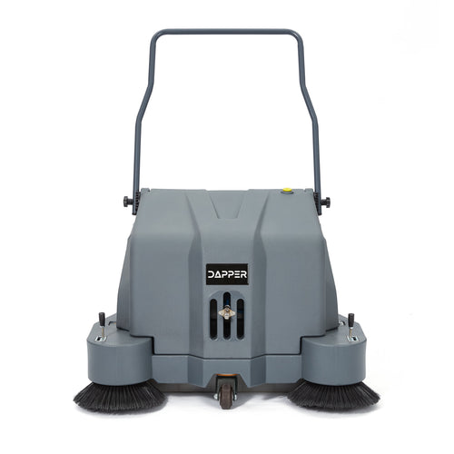 Battery Powered Floor Sweeper - 12 Gallon Capacity - 40" Sweeping Width